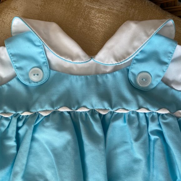 Vintage 70s/80s baby dress - size 6-12 months - Picture 2 of 4